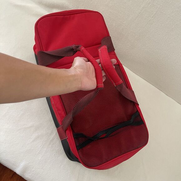 Marlboro Unlimited 90's Red Dual Sided Cooler Duffle Bag Missing Shoulder Strap - Picture 6 of 14